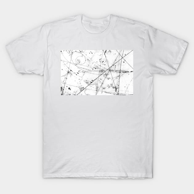 Neutrino particle interaction event (A138/0053) T-Shirt by SciencePhoto